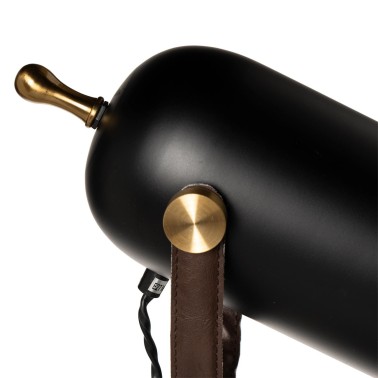 Lampara de mesa Lluc negro