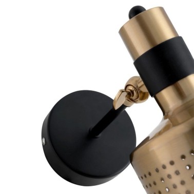 Lampara aplique Luar negro