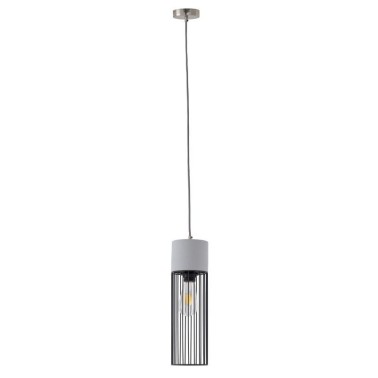 Lampara de techo Birila gris
