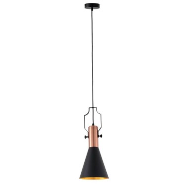 Lampara de techo Asevar negro