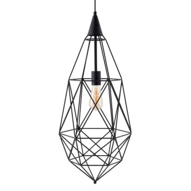 Lampara de techo Toras negro