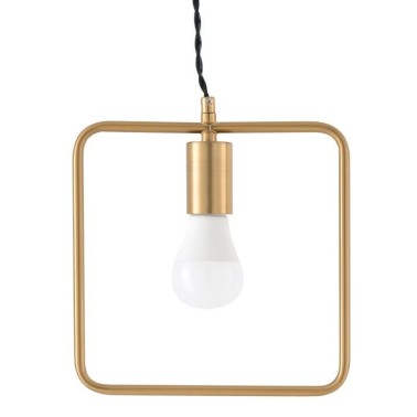 Lampara de techo Hedra gold