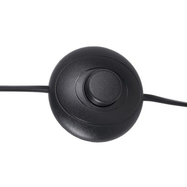 Lampara de pie Gandesa negro