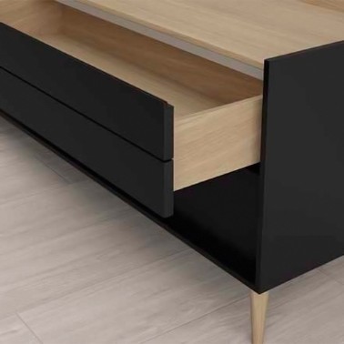 Composición modular moderna de salón REPLAY 03