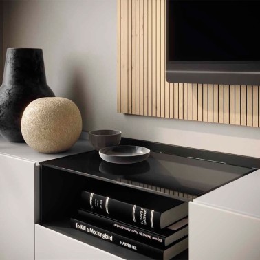 Composición modular moderna de salón REPLAY 06