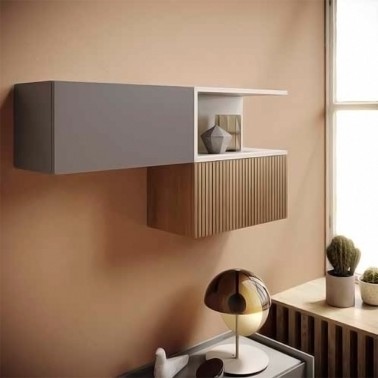 Composición modular moderna de salón REPLAY 07