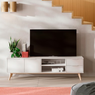 Recibidor Artesano - muebles polque - venta online- mueble tv moderno