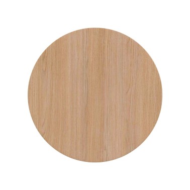 Mesa redonda en madera de roble NAYLA