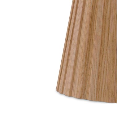 Mesa redonda en madera de roble NAYLA