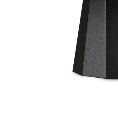 Mesa redonda 120 cm roble negro REGINA