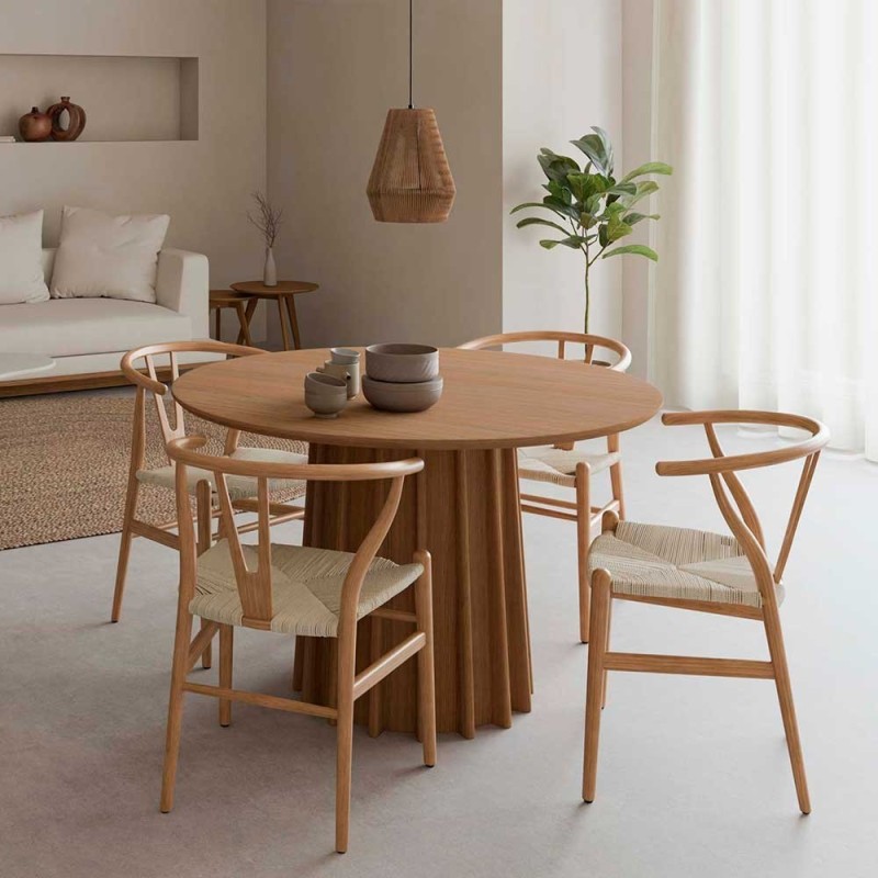 Mesa Lorenza redonda fija