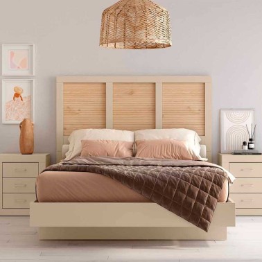 Cabecero de madera para cama 150 Paris IV