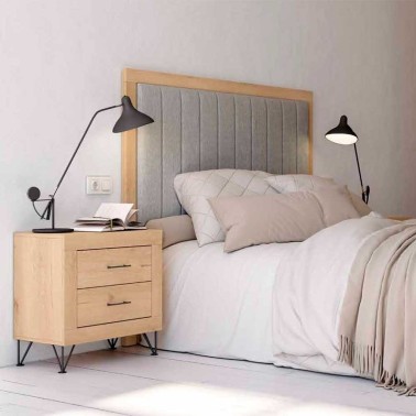 Cabecero tapizado para cama 150 cm PARIS IX
