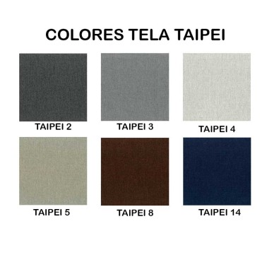 Silla tapizada patas metalicas RIU