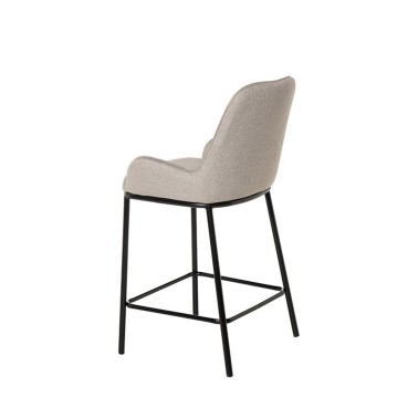 TABURETE BAJO TAPIZADO MILTON