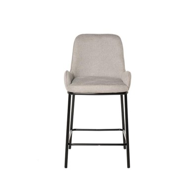 TABURETE BAJO TAPIZADO MILTON