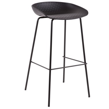 TABURETE BAJO EN POLIPROPILENO NETTA