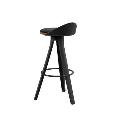 TABURETE BAJO EN POLIPROPILENO DUKE