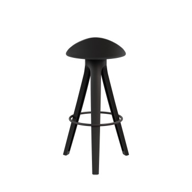 TABURETE BAJO EN POLIPROPILENO DUKE