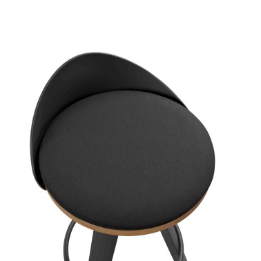 TABURETE BAJO EN POLIPROPILENO DUKE