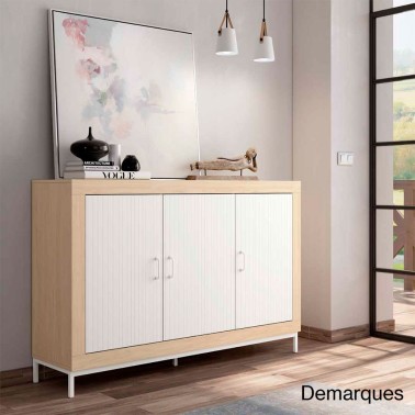 Aparador moderno con 3 puertas