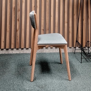 Silla de comedor de madera MANILA