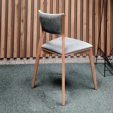 Silla de comedor de madera MANILA