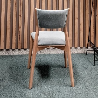 Silla de comedor de madera MANILA