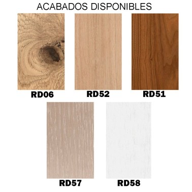 Mesa de comedor redonda Framework con pie central metalico