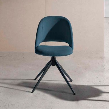 Silla giratoria con retorno automitico