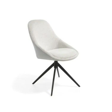 NACHER - SILLA DE COMEDOR TAPIZADA CHIARA B