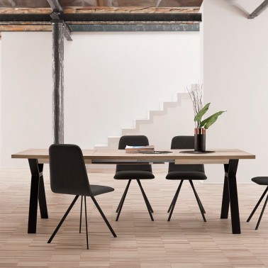 MESA DE COMEDOR EXTENSIBLE ELSA DE PEMI