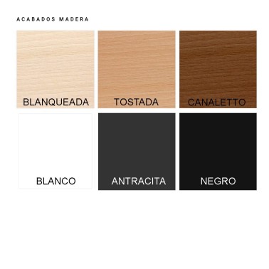 Mesa Atlas fija de Cancio para cocina y comedor