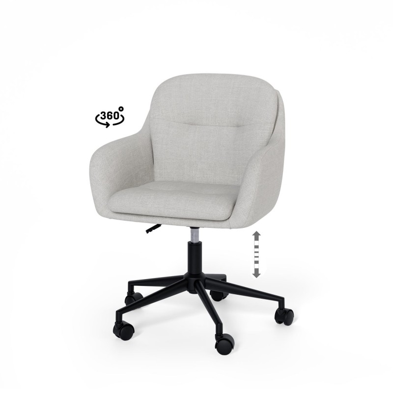 Silla de escritorio giratoria y con ruedas ONTARIO
