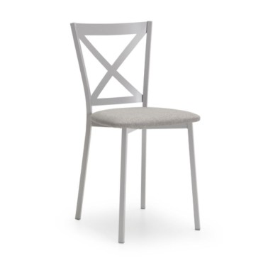 Silla de Cociina con estructura metalica