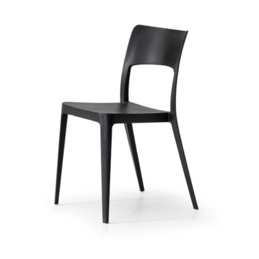 Silla de cocina de polipropileno LAURA