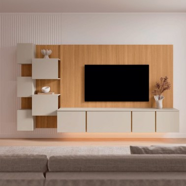 COMPOSICION MODULAR MODERNA DE SALON MUSS LR05