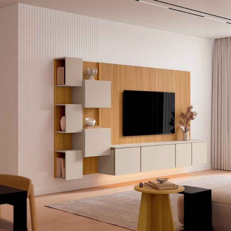 Composicion odular moderna de salon Muss LR05