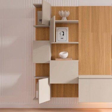 COMPOSICION MODULAR MODERNA DE SALON MUSS LR05