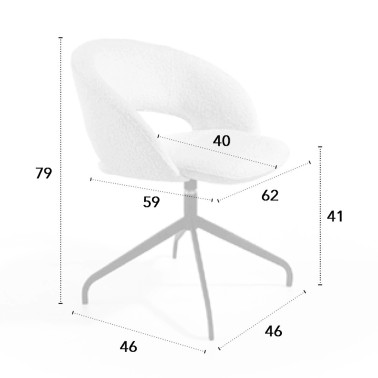 SILLA DE COMEDOR OZZY C DE NACHER