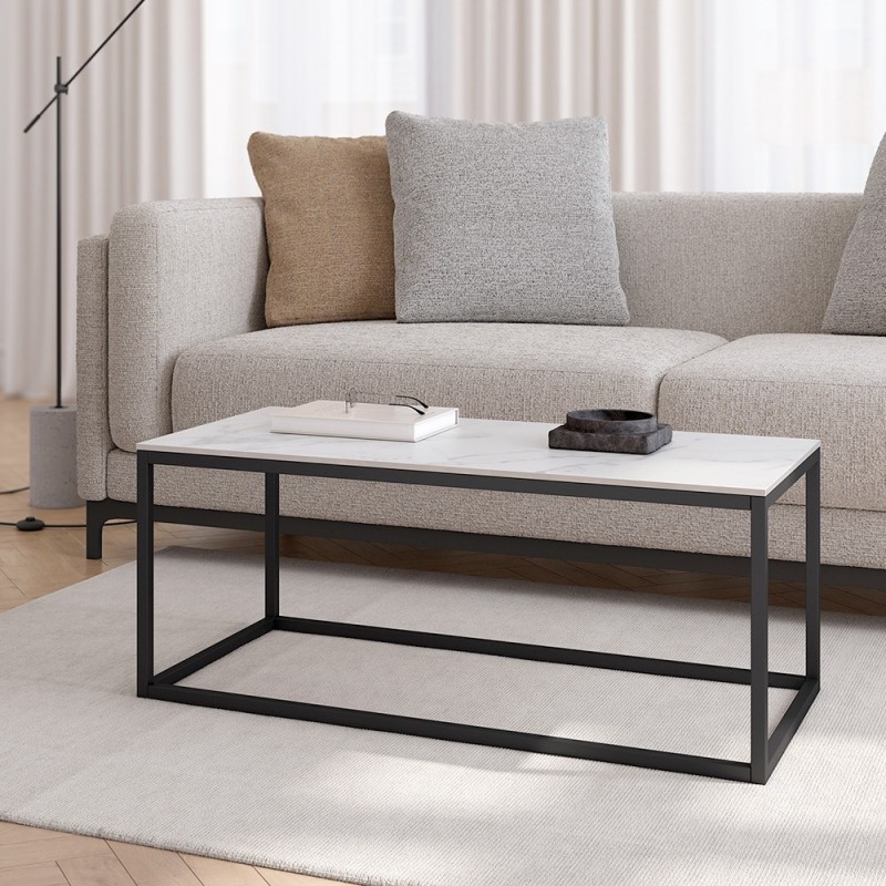 Mesa de centro porcelanico 100x50