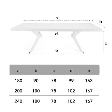 MESA COMEDOR MADERA MACIZA ROBLE CANTO RECTO LIN WOOD