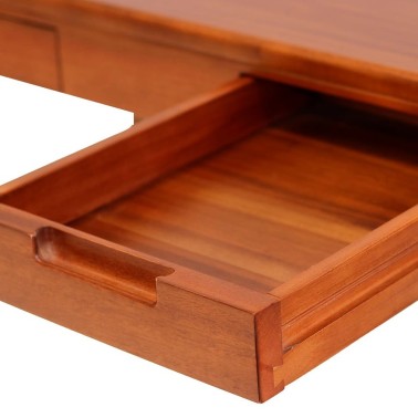 Mesa de centro nordica con 2 cajones 120x60 Oporto