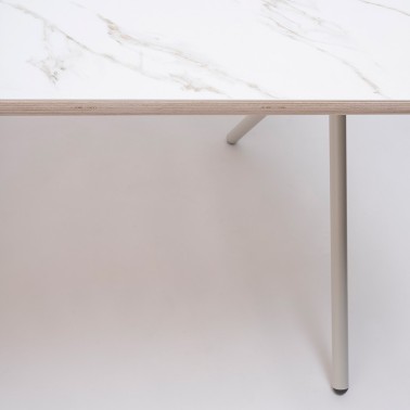 MESA DE COMEDOR RECTANGULAR BAI MADE IN ONDARRETA