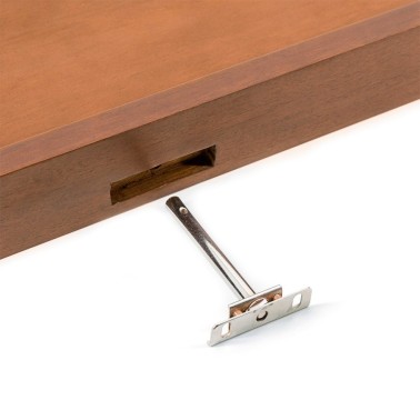 Esrante de pared de madera 75 cm Star