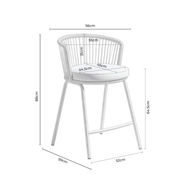 TABURETE DE JARDIN PIERRE