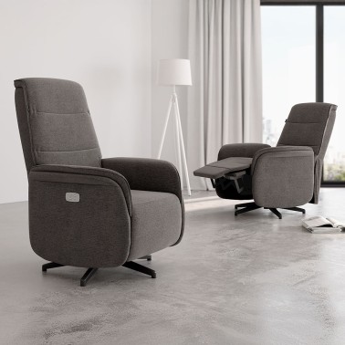 Sillon relax electrico y giratorio ANAIS