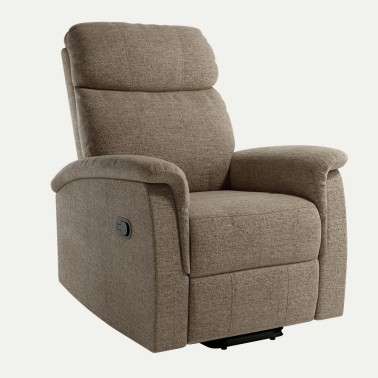 Sillon relax manual tapizado MIA