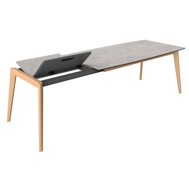 Mesa Atlas extensible de Cancio para cocina y comedor