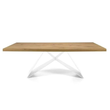 Mesa Mumm de Nacher en madera maciza